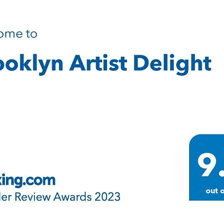 شقة Brooklyn Artist Delight نيو يورك المظهر الخارجي الصورة